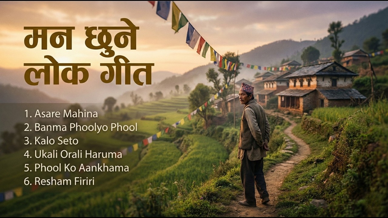 Evergreen Nepali Folk Songs (AI Version) | Emotional Lok Geet Collection