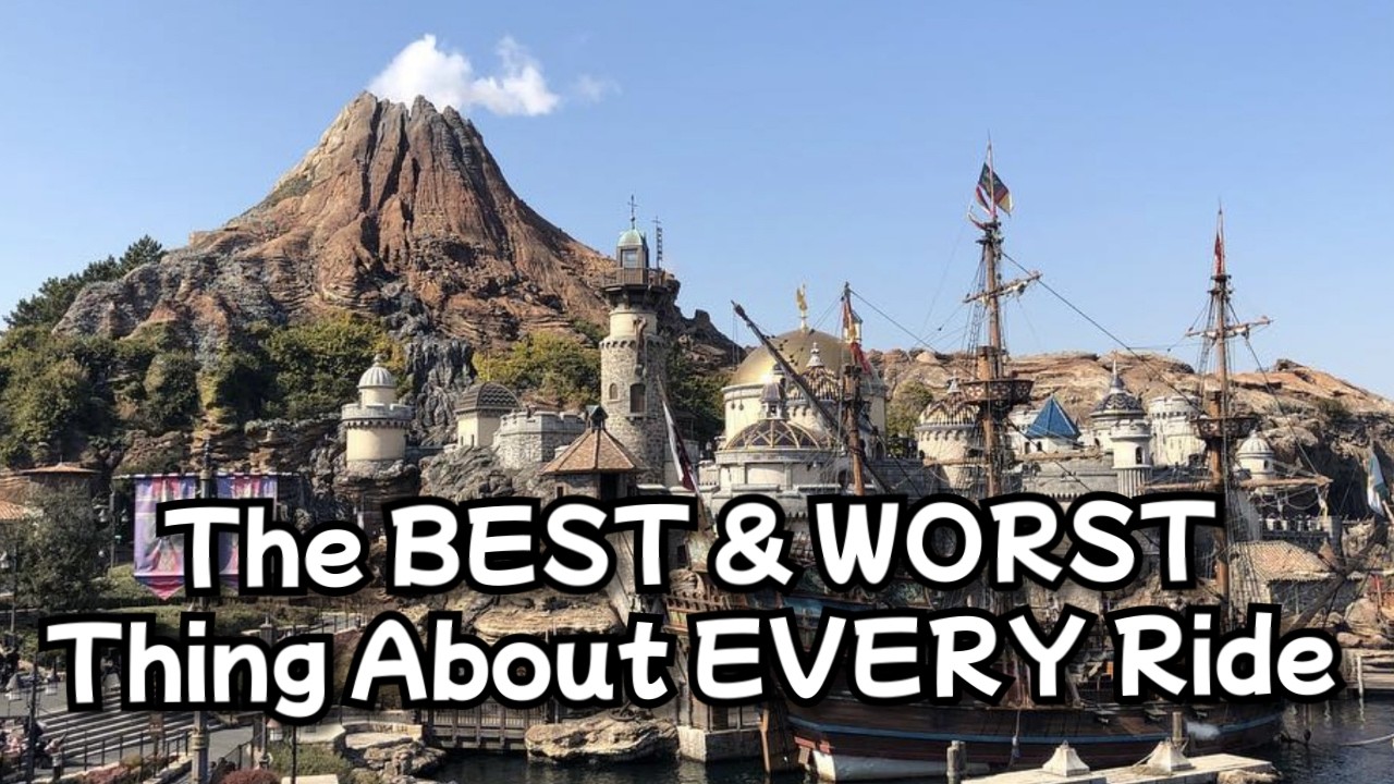 ЛУЧШЕЕ И ХУДШЕЕ В КАЖДОМ АТТРАКЦИОНЕ в Tokyo DisneySea 🌋
