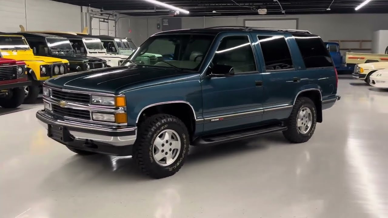 1995 Chevrolet Tahoe 71K Original Miles 28 Years One Owner Supercharged For Sale Car Cave Aiken, SC