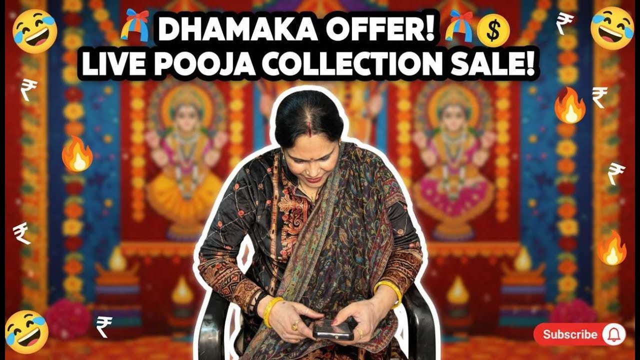 Live Stream of Pooja collectionn