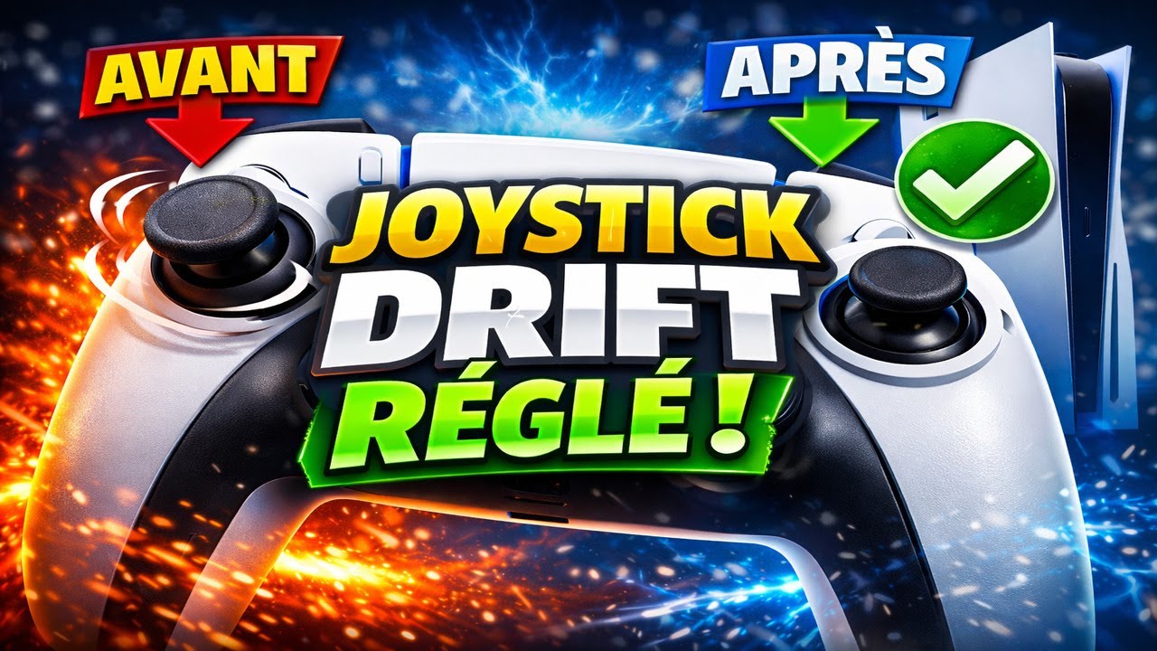 Régler le problème de joystick drift !