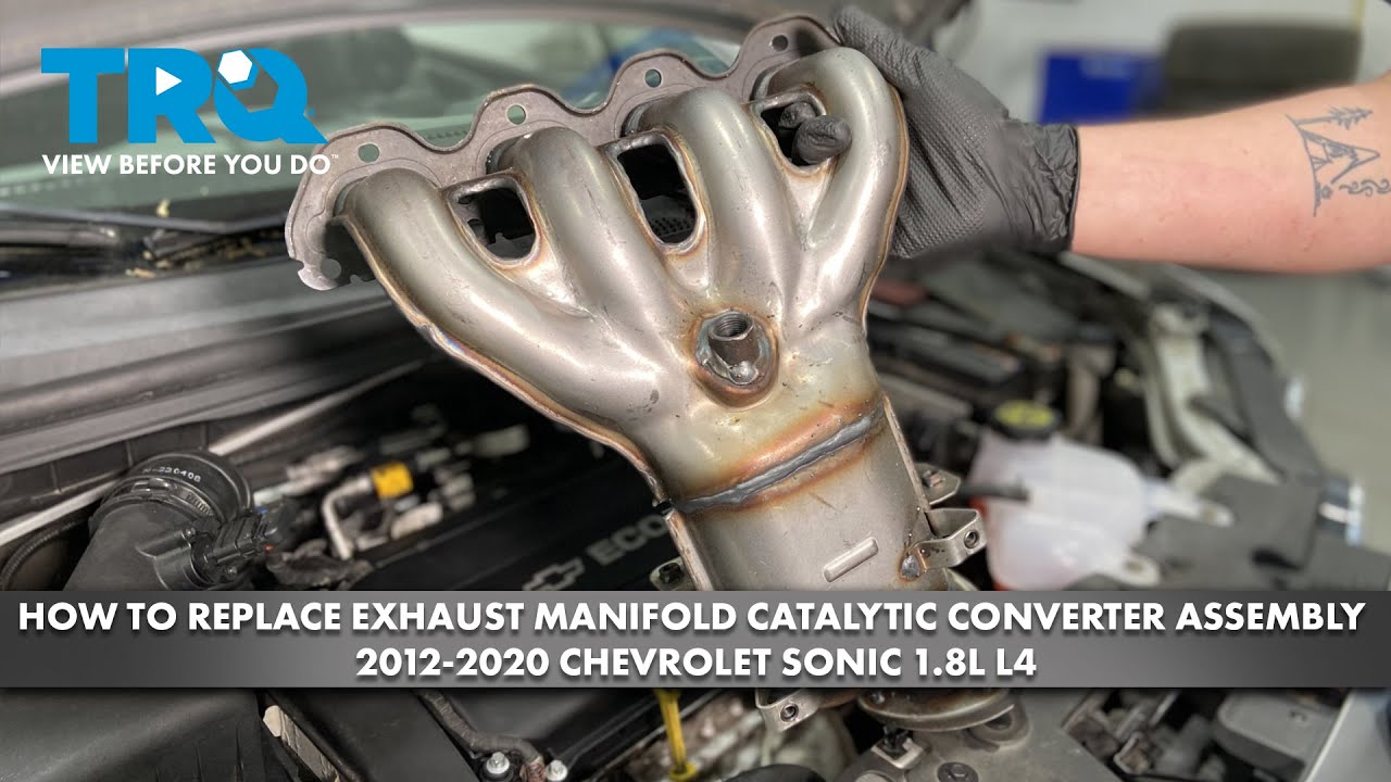 How to Replace Exhaust Manifold Catalytic Converter Assembly 2012-2020 Chevrolet Sonic 1.8L L4