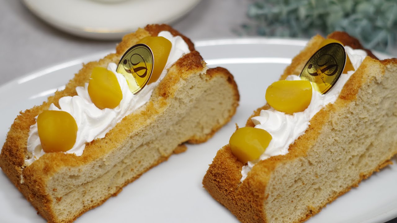 マロンシフォンケーキサンド　marron chiffon cake sand １７cm型1台分