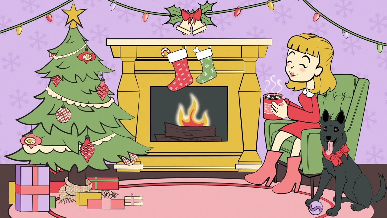 Yule Log | Olivia Newton-John - Angels In The Snow