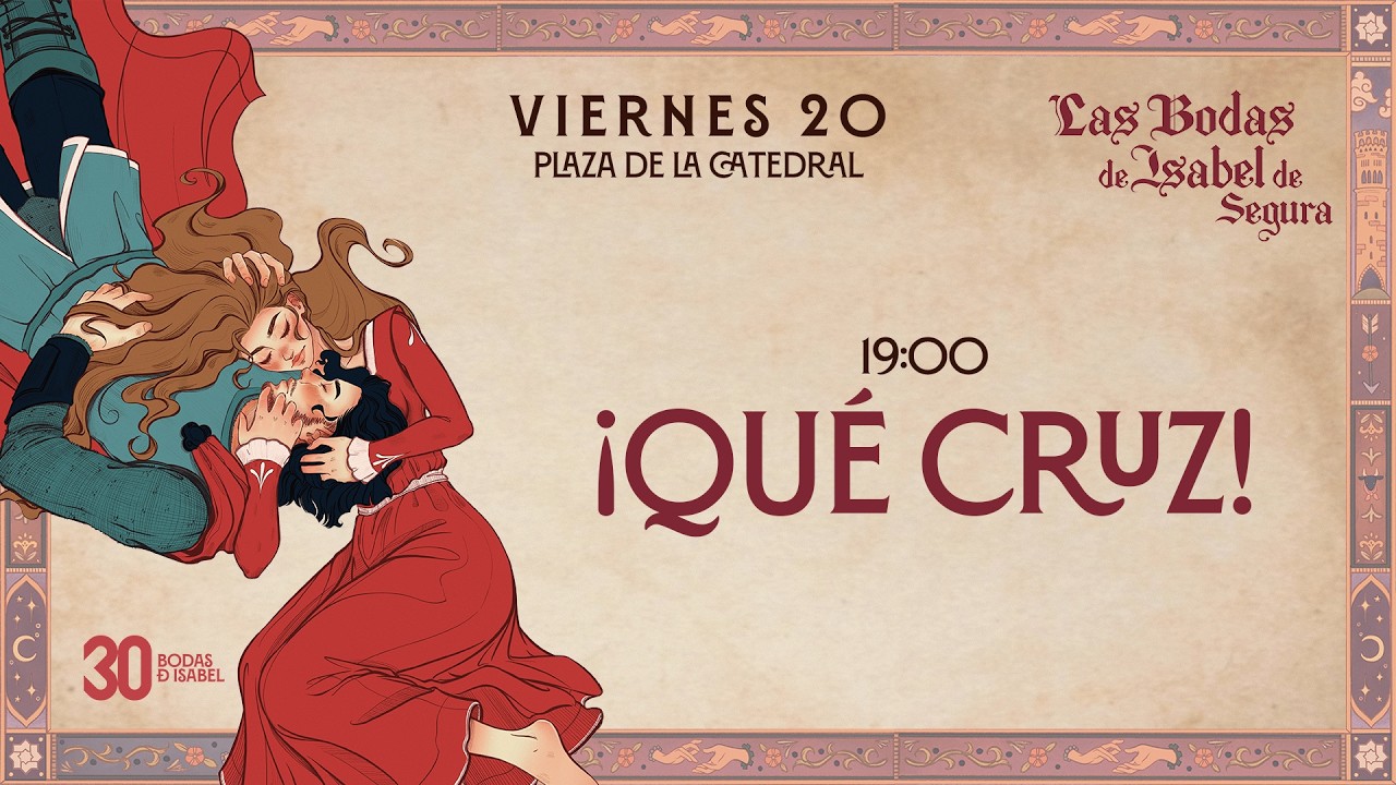 Bodas de Isabel de Segura 2026: ¡Qué Cruz!