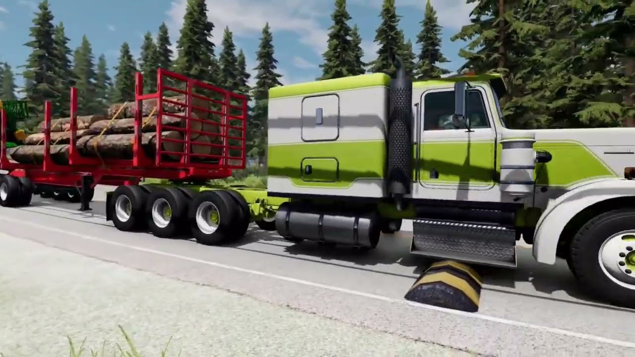 Can These Heavy Trucks Beat the Ultimate Speed Bumps?