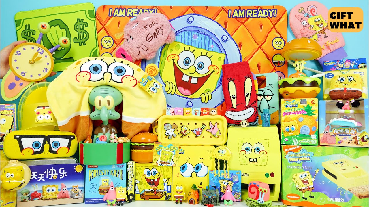 Ultimate ASMR SpongeBob Relaxation Unboxing 【 GiftWhat 】