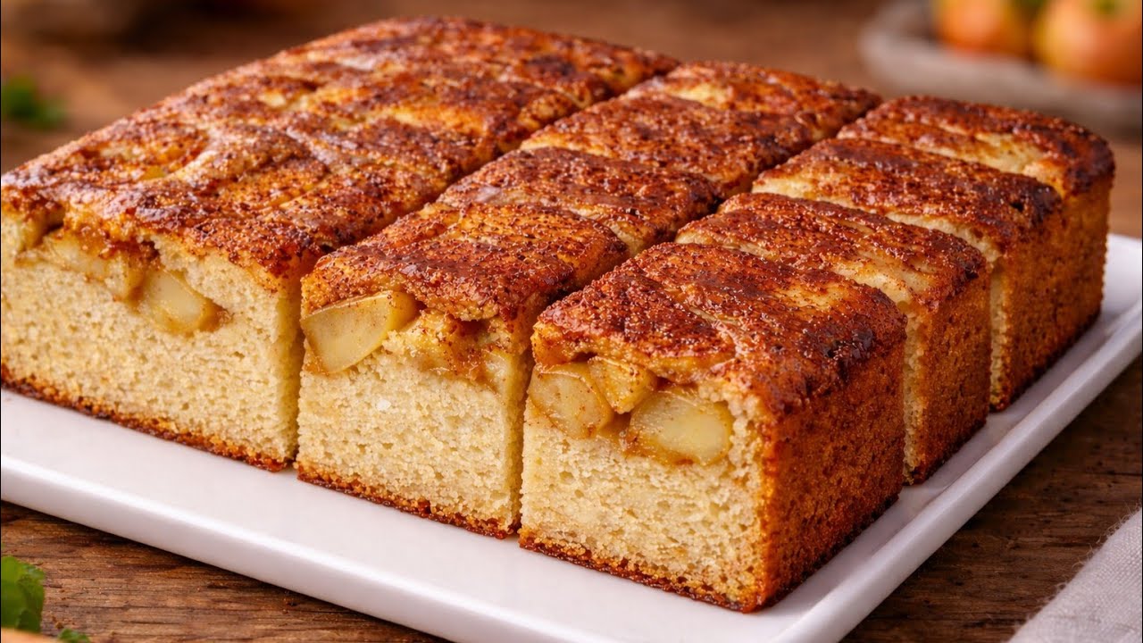 Apple Cake Recipe for Christmas Eve in the Shortest Time