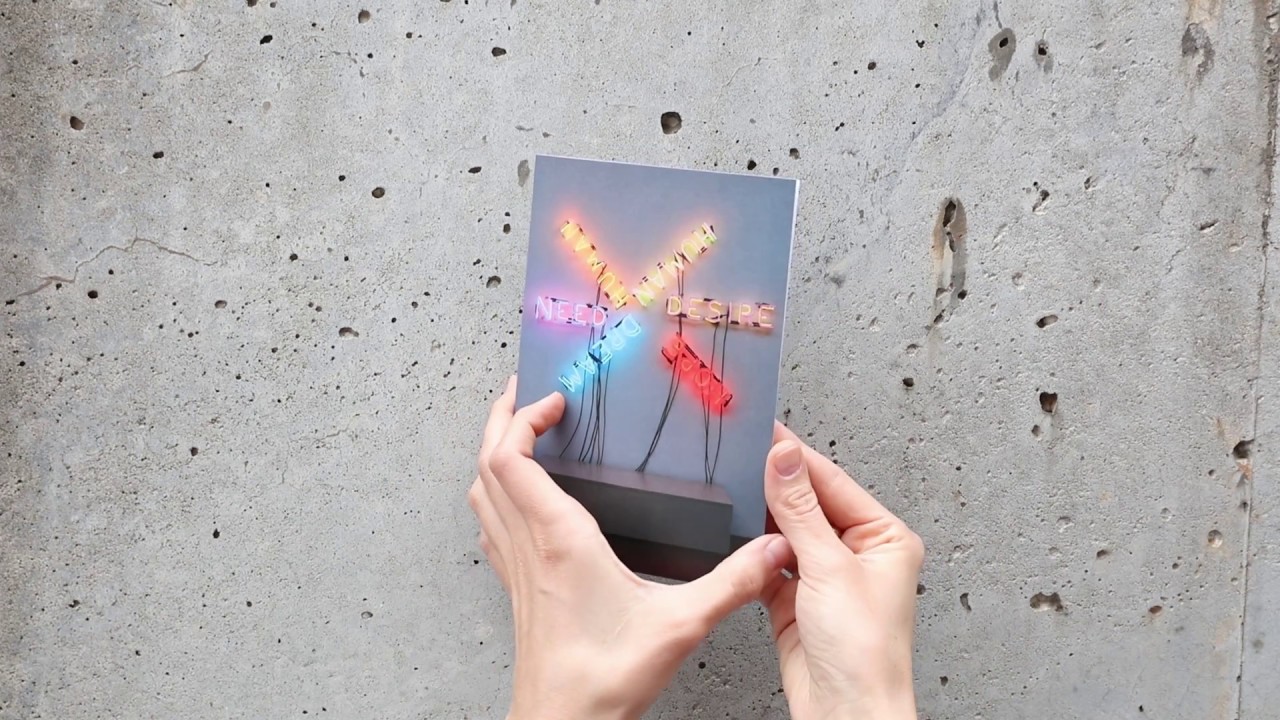 Bruce Nauman Holiday Cards | MoMA Design Store