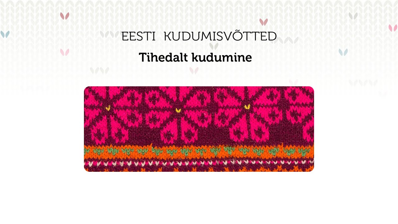 Tihedalt kudumine