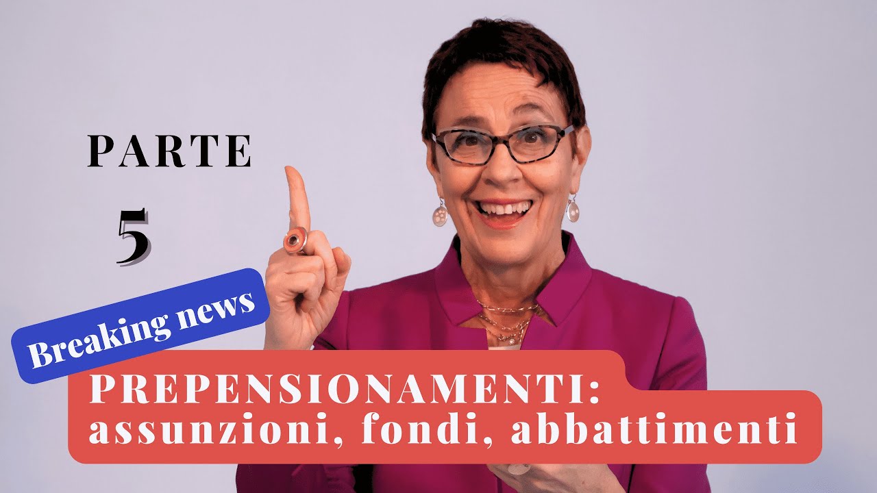 Prepensionamenti: rispondo alle vostre  domande