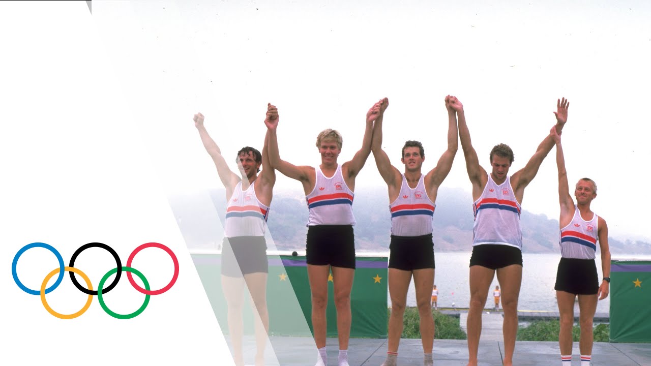 Steve Redgrave Wins First Olympic Rowing Gold - Los Angeles 1984 Olympics