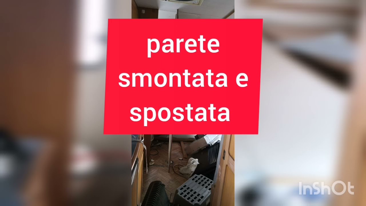 Camper transformer. Da letto a castello a letto alla Francese