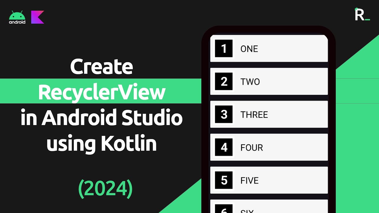 How to create a RecyclerView in Android Studio [2024]