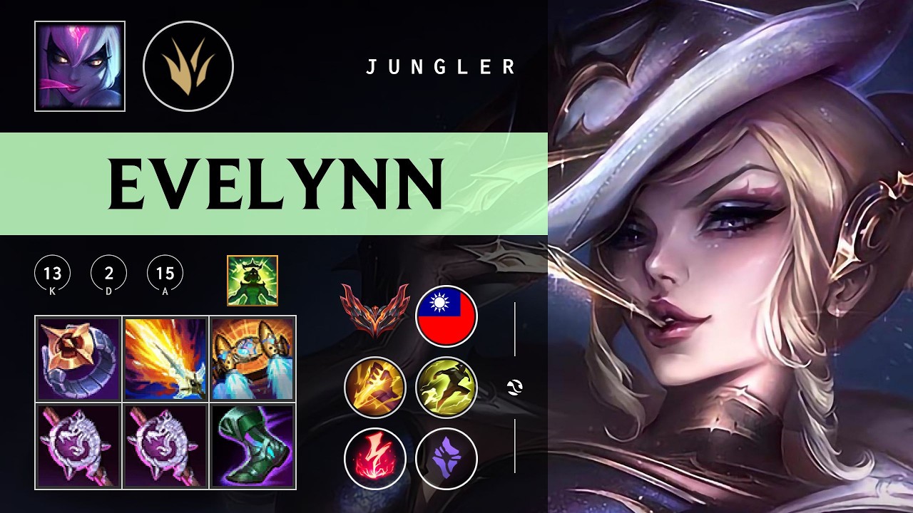 Evelynn Jungle vs Rek'Sai - TW Grandmaster Patch 26.04