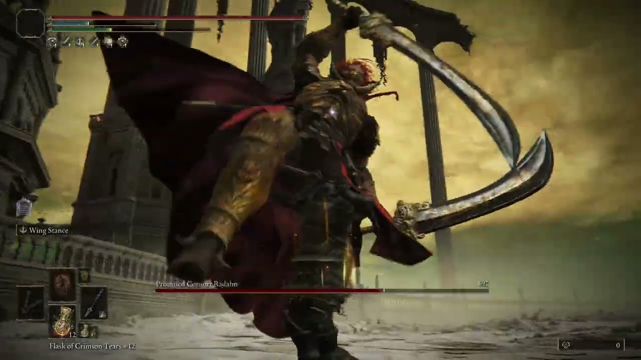 Quality Milady With Wing Stance VS Promised Consort Radahn