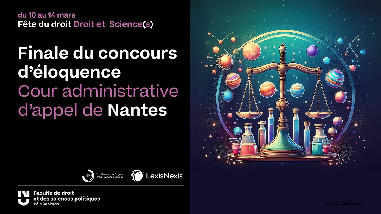 Fête du droit 2025 : Droit et science(s) - Finale du concours d'éloquence