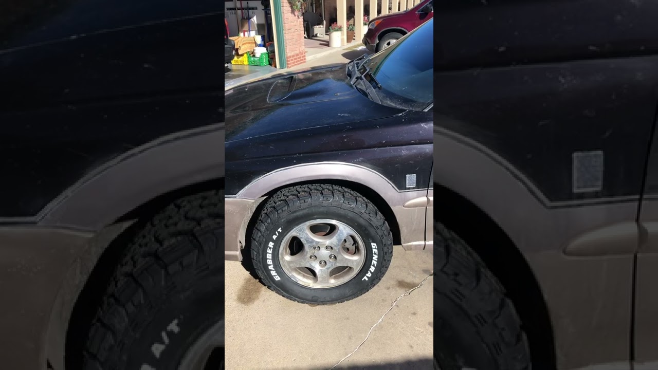 1998 legacy outback slight lift bigger tires