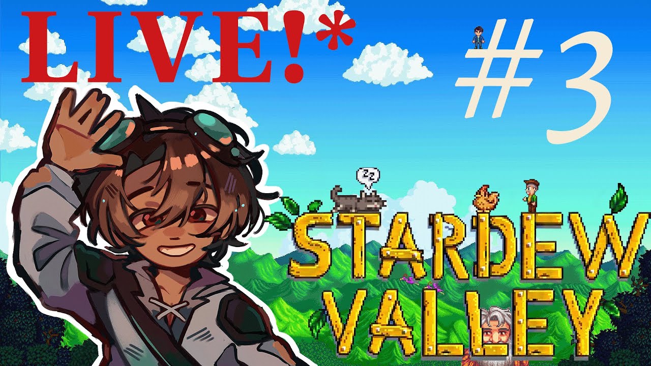 STARDEW VALLEY #3 (Live) - monopolizing bug meat