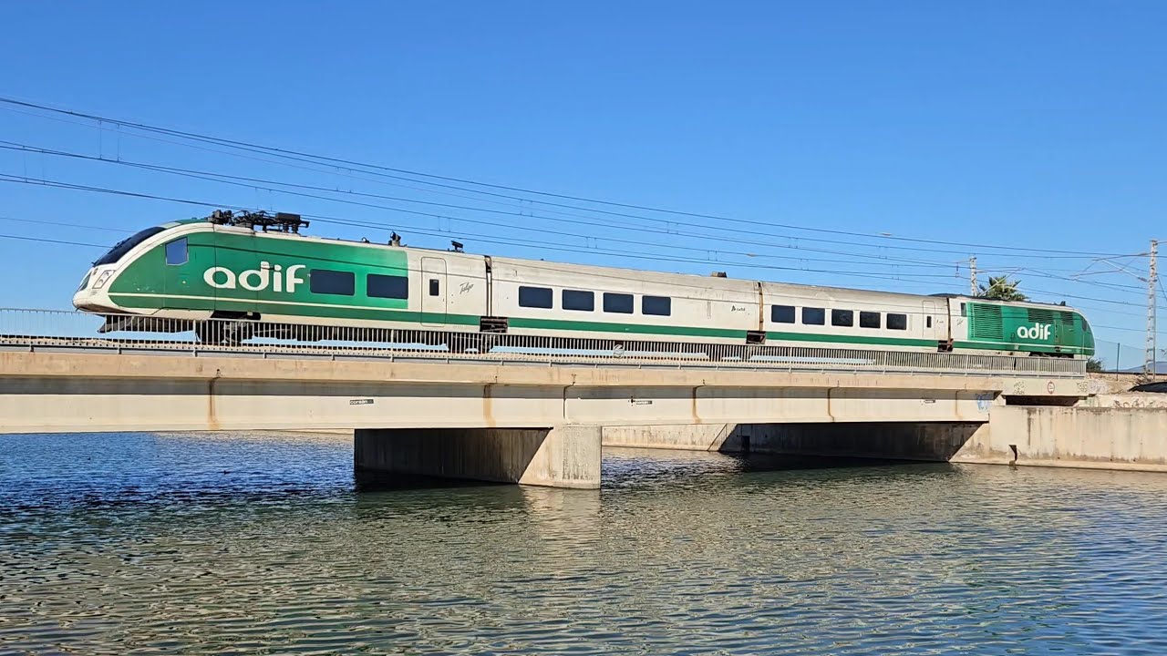 (4K) Talgo xxi BT adif, Barranc de Carraixet. 10/2025