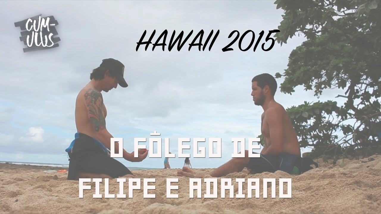O f&ocirc;lego de Filipe Toledo e Adriano de Souza no Hava&iacute;