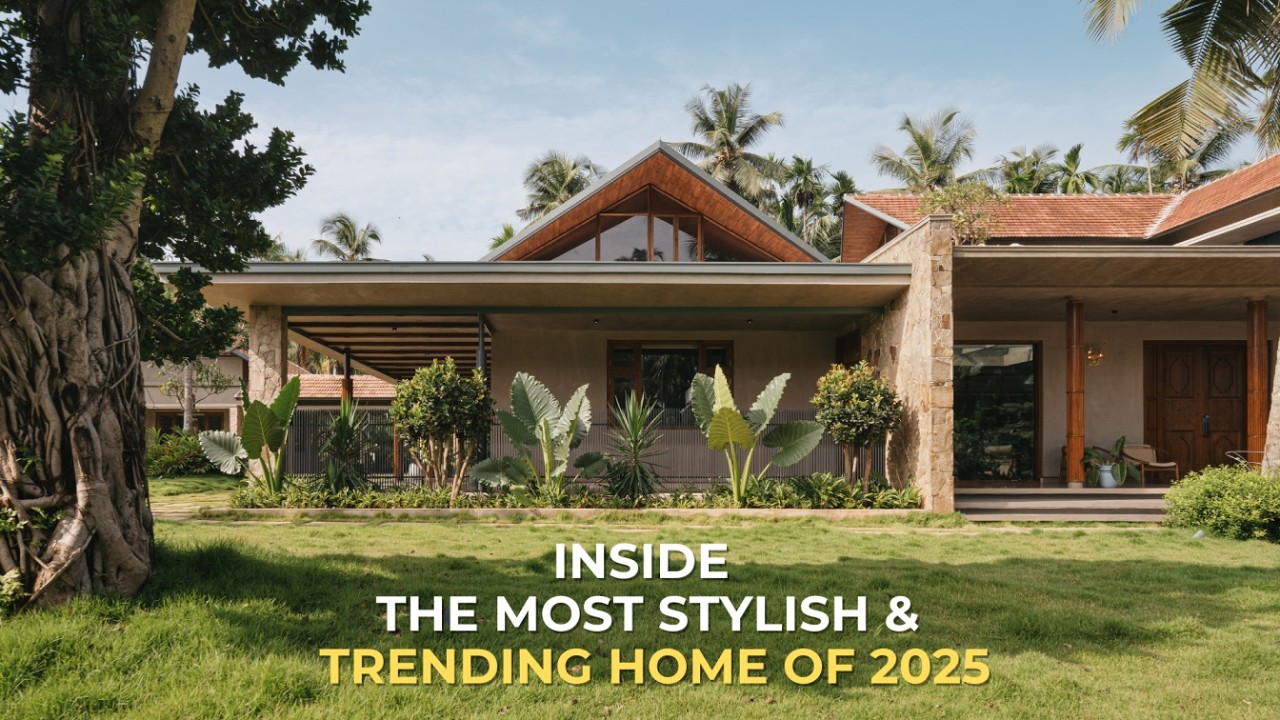 2025 ലെ വൈറൽ ആയ വീടിന്റെ വിശേഷങ്ങൾ - This House Captures 2025’s top Design Trends.