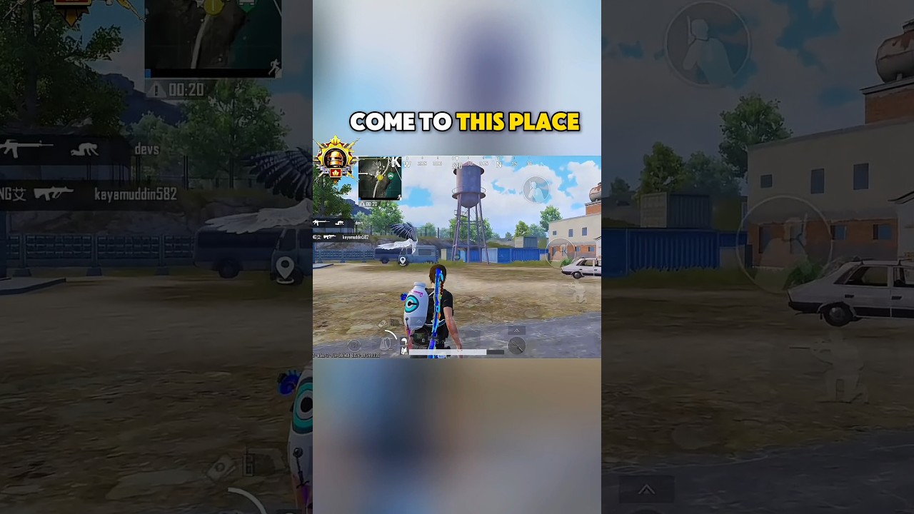 BGMI Secret Locations for Rank Push 🕵️&zwj;♂️ | Hidden Spots to Reach Conqueror! #shorts