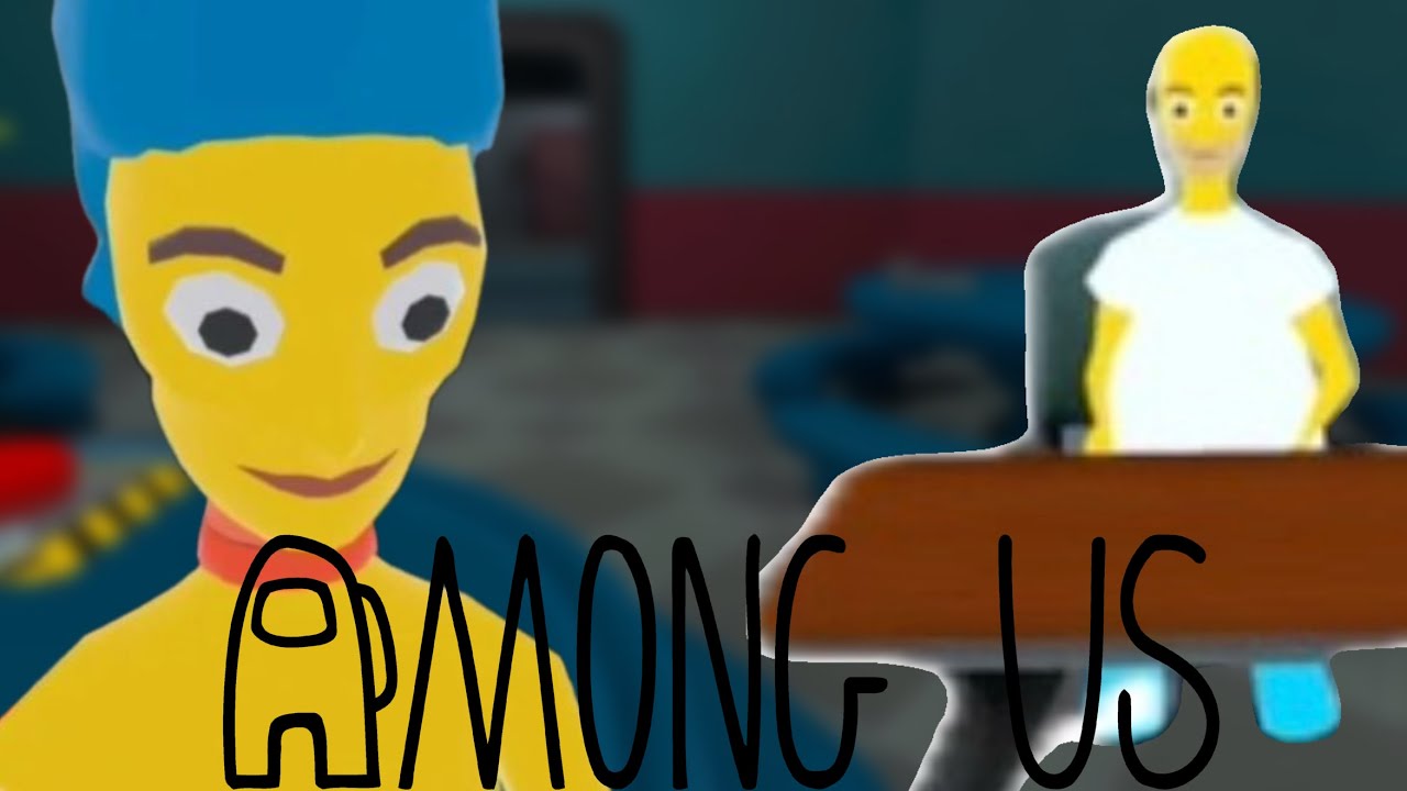 VrChat Among Us Simpsons And Stage Plays