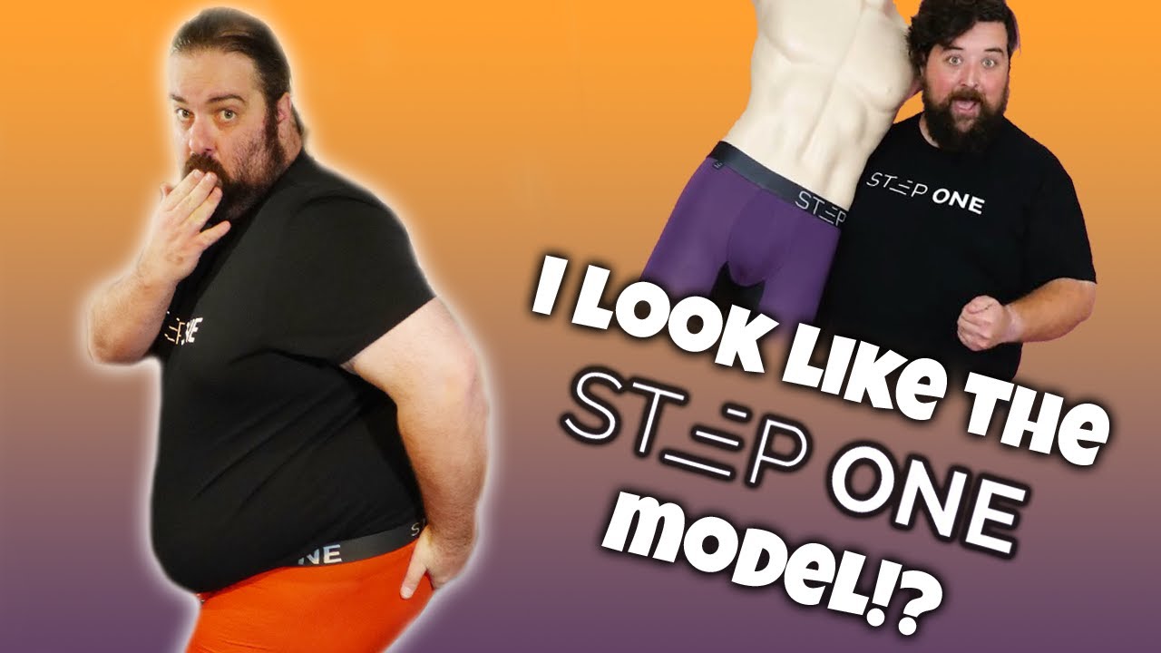I look like the STEP ONE UK model so they sent me FREE PANTS! - Underwear Review