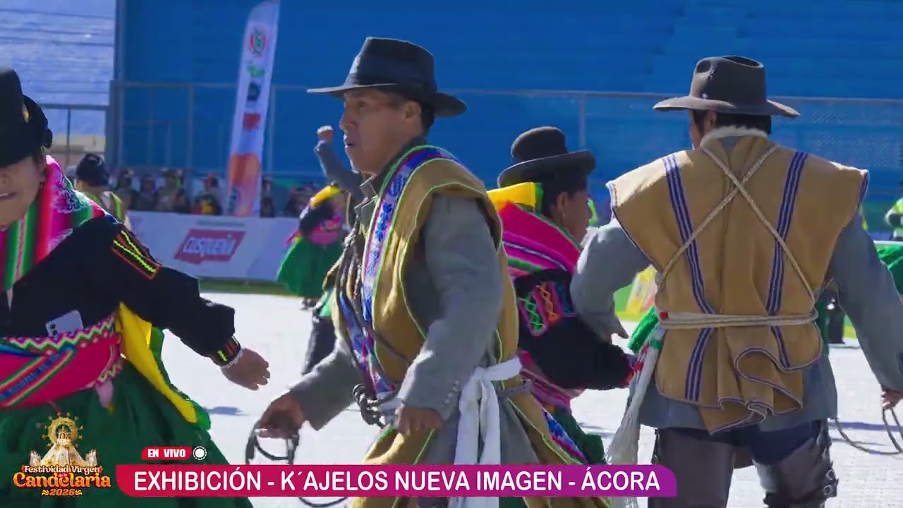 DANZA K´AJELOS NUEVA IMAGEN DE ACORA - CANDELARIA 2026