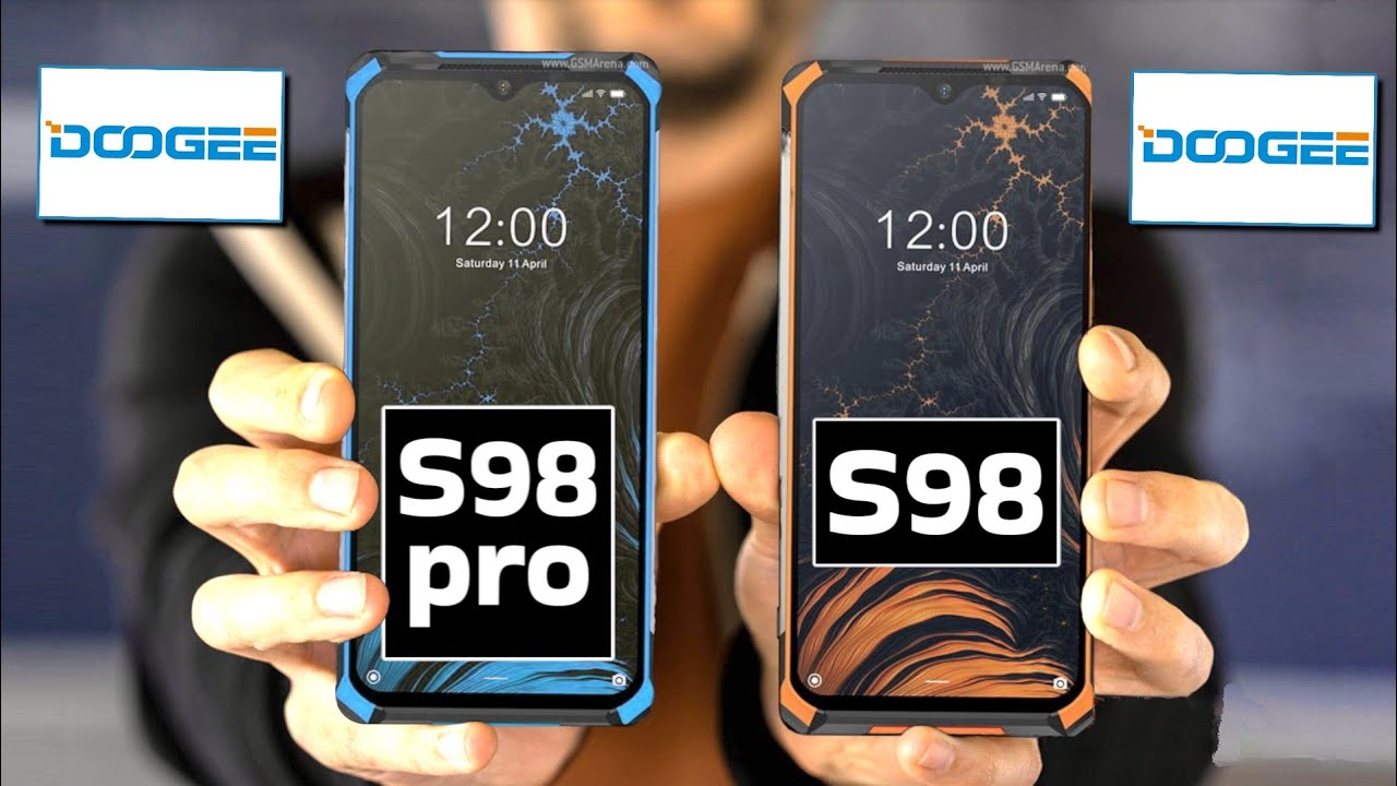 Doogee s98 (VS) Doogee s98 pro - (2022), battery, camera, price, specifications.
