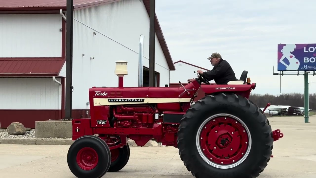 10079 - INTERNATIONAL FARMALL 1456 DIESEL TURBO (SN# 010349)-TO SELL APRIL 11, 2025-NEW PARIS, IN