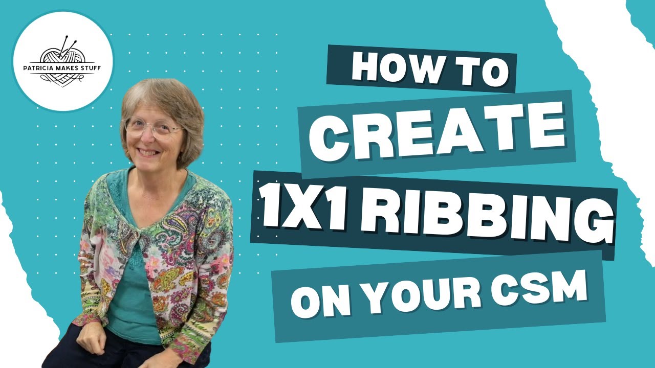 1x1 Ribbing demo 20 row cuff