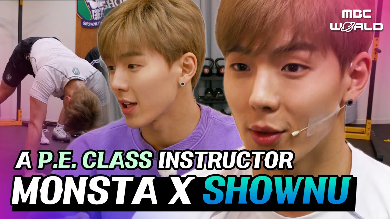 [C.C.] SHOWNU's P.E. class shown in My Little Television 2 💪 #MONSTAX #SHOWNU