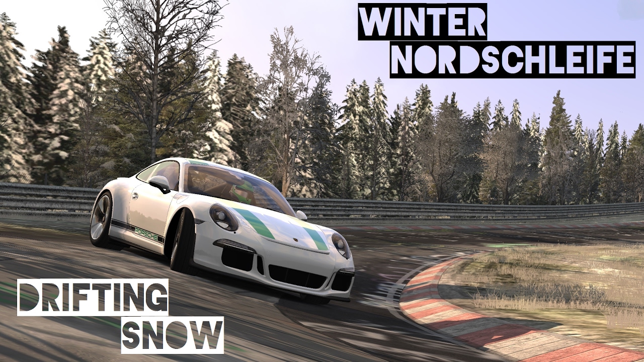 Winter Nordschleife Porsche 911R Drifting | VR [Oculus Rift] Assetto Corsa Gameplay