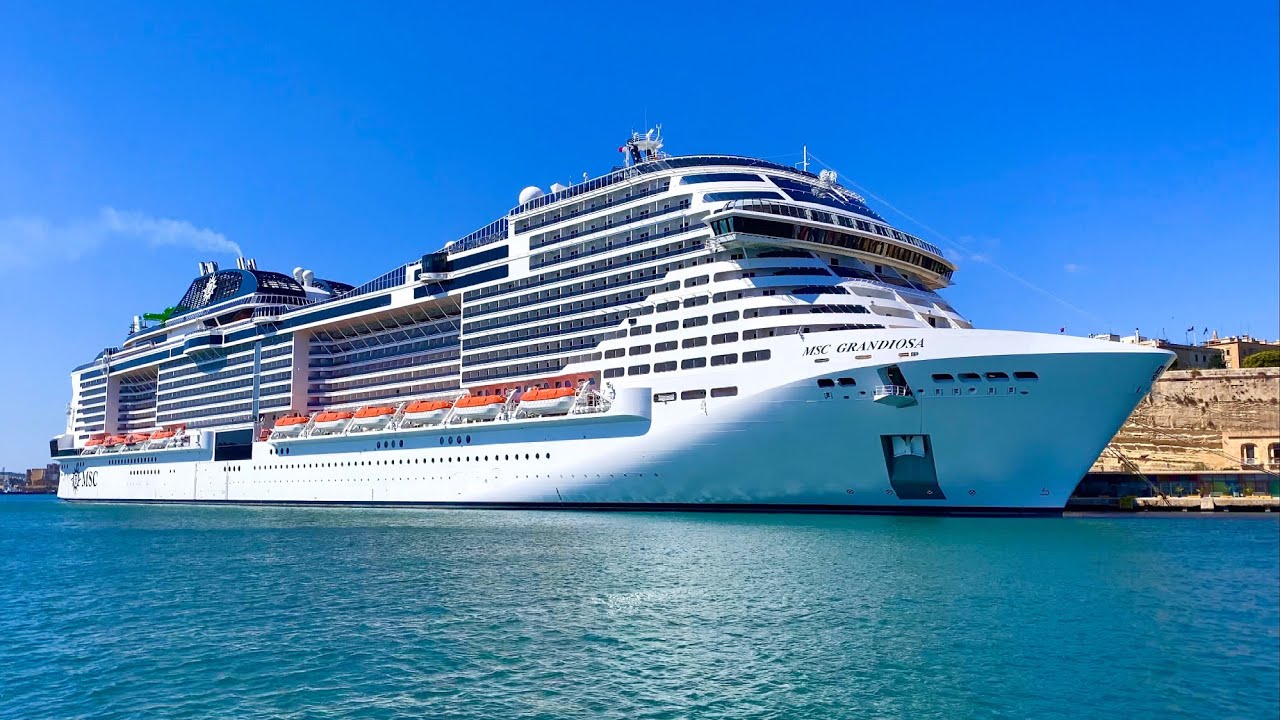 MSC Grandiosa 30 Minutes Ship Tour