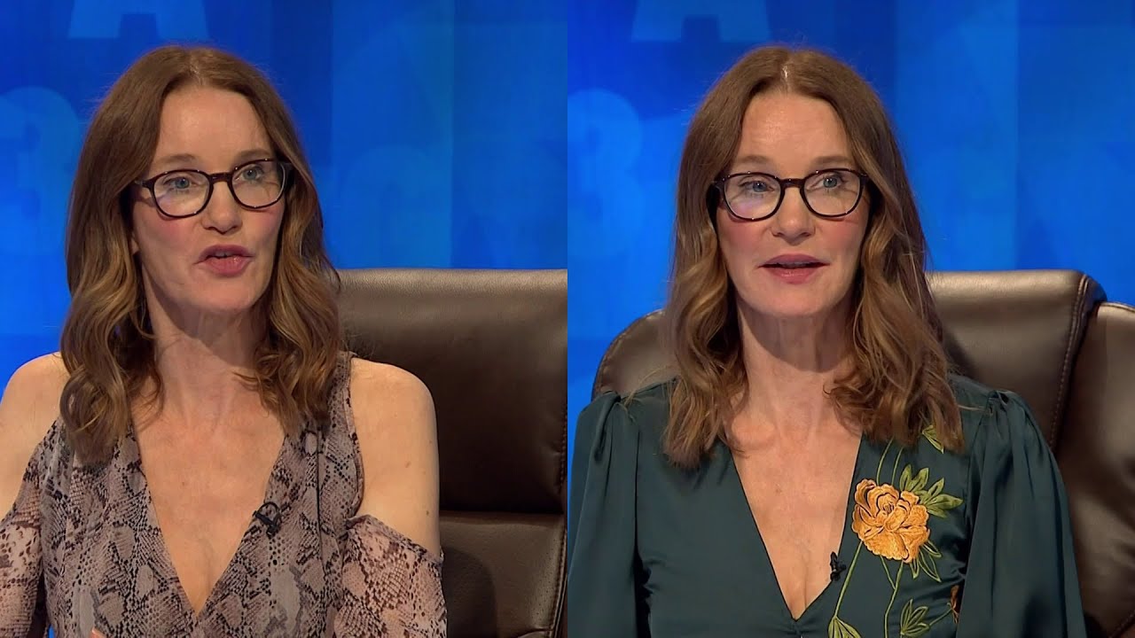 Susie Dent @cleavage pair