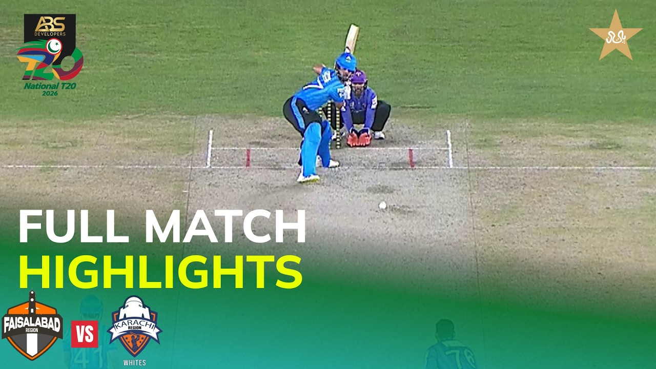 Full Match Highlights | Faisalabad vs Karachi | M02 | ABS Developers National T20 Cup 2026 | MZA1T