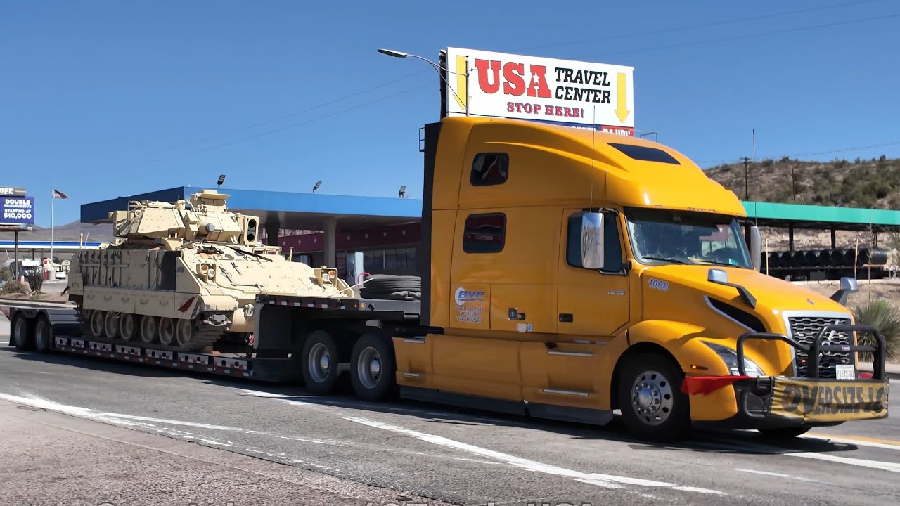 Truck Spotting USA, tons of traffic in Arizona big rig semi trucks, freight carrier drivers & others