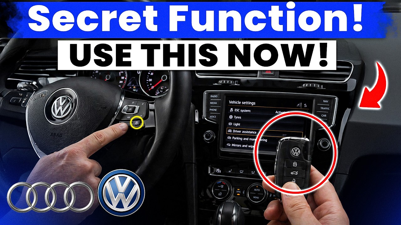 This SECRET VW and Audi Functions Are NOT KNOWN by 99% of DRIVERS (Use It Now!)