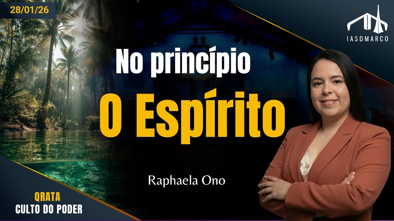 NO PRINCÍPIO, O ESPÍRITO | Raphaela Ono | Culto de Oração