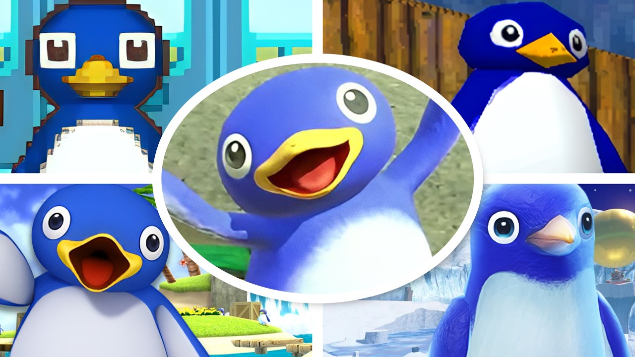 Penguin Evolution in Mario Series (1996 - 2025)