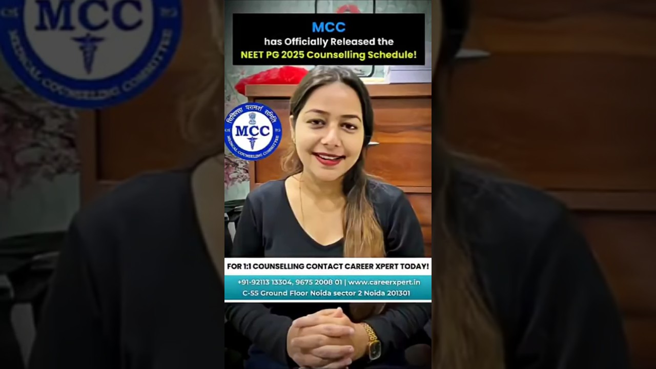 MCC NEET PG 2025 Counselling Schedule OUT! Official Dates & Strategy Breakdown