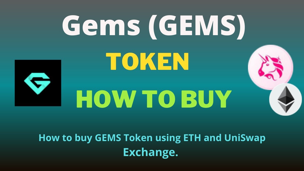 How to Buy gems (GEMS) Token Using Uniswap Exchange on Trust Wallet