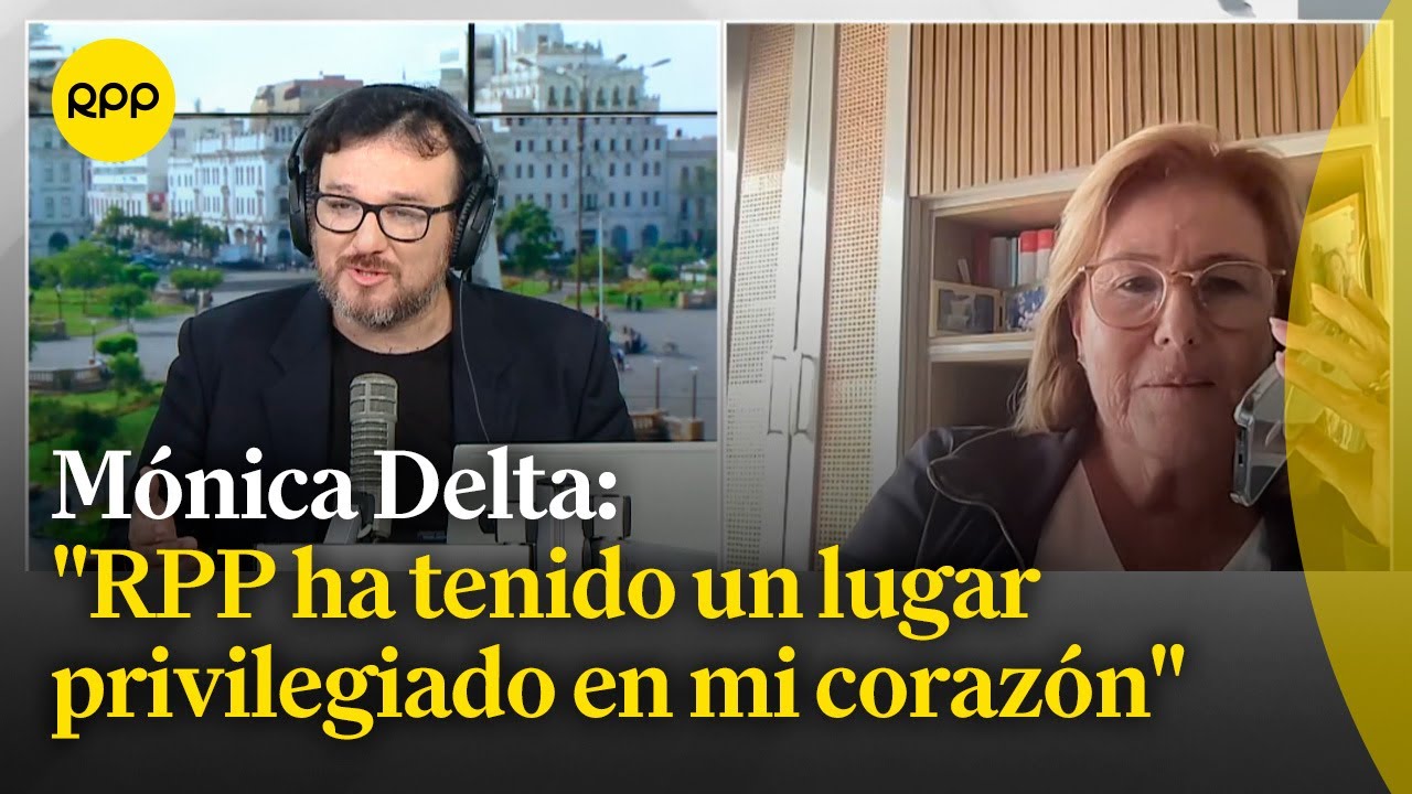M&oacute;nica Delta recuerda sus inicios en RPP y c&oacute;mo influy&oacute; en su carrera period&iacute;stica
