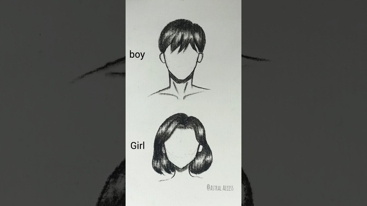 hair drawing tutorial 