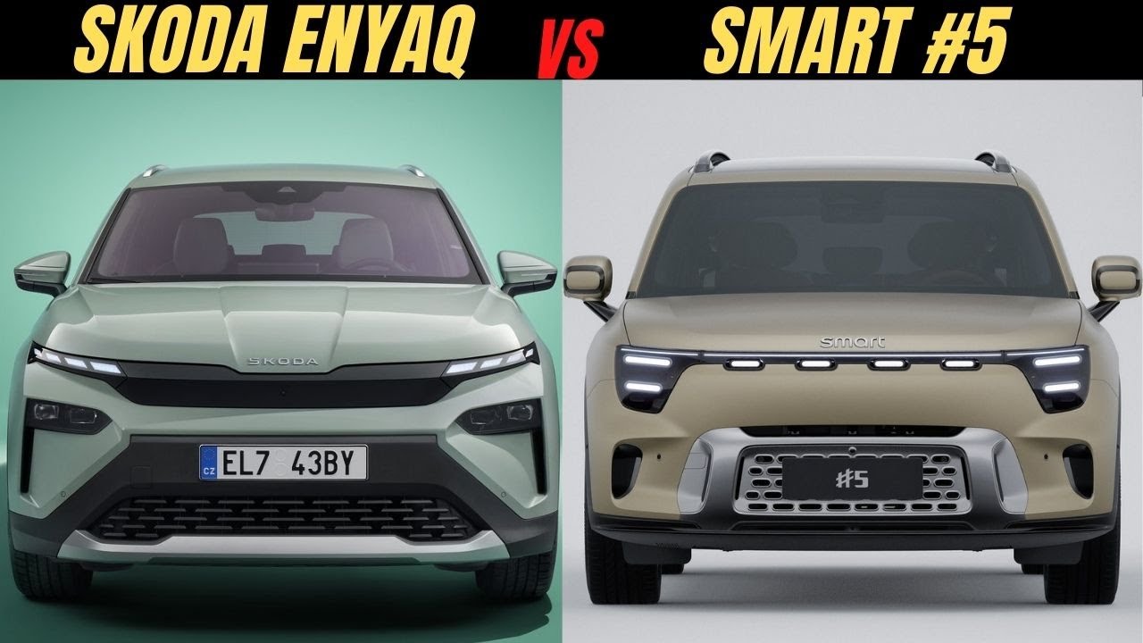 Smart #5 vs Škoda Enyaq 2025 – Welcher ist der bessere Elektro-SUV?