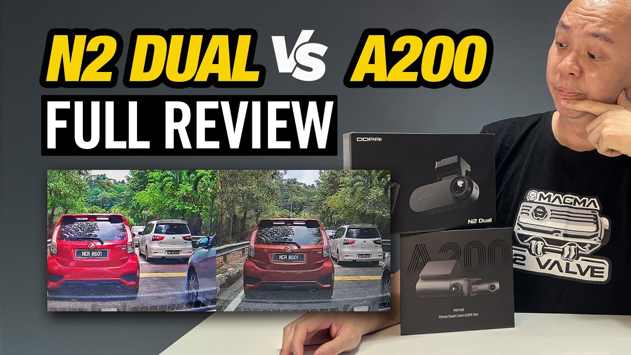 DDPAI N2 Dual vs 70mai A200 – Mana Lagi Berbaloi? Dashcam Review Malaysia!