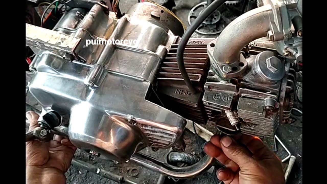 Honda c90 ประกอบเครื่องใหม่ep1/2/วิธีเช็คปั้มน้ำมันเครื่อง_ใส่เฟืองเกียร์เฟืองสตาร์ท/ชุดคลัทช์ออโต้