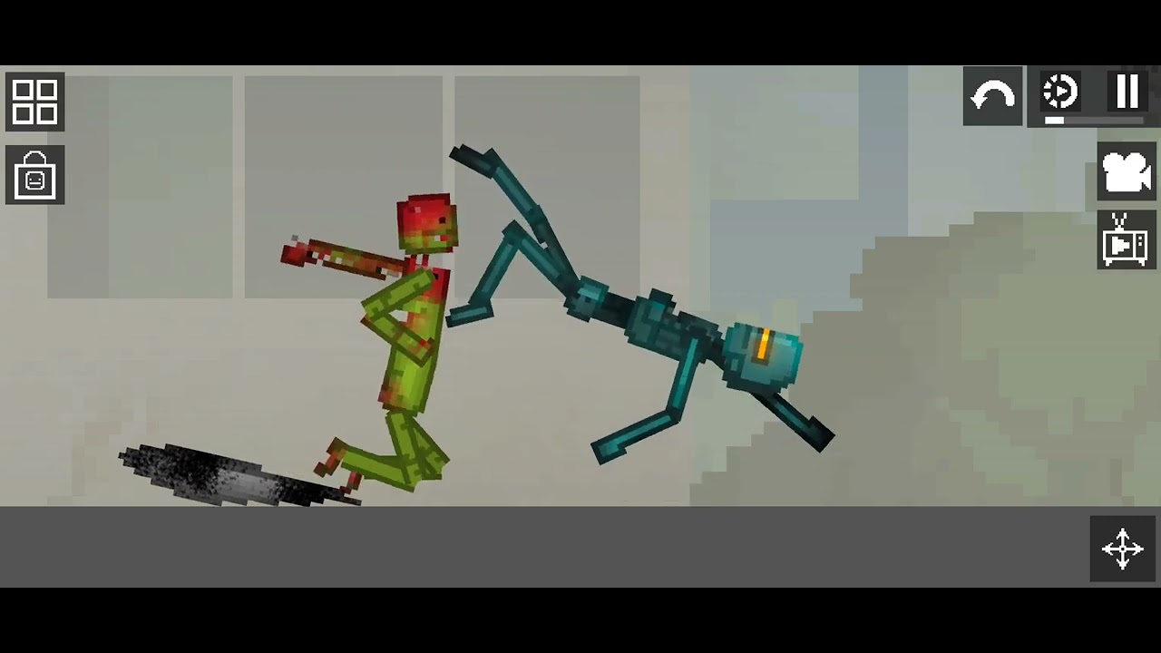 Robot vs melon part 6 city 